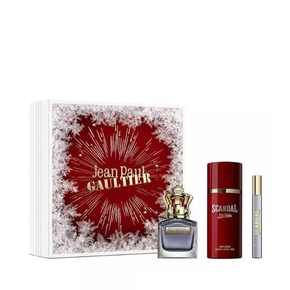 Jean Paul Gaultier Scandal Pour Homme Coffret Eau de Toilette 50ml 3Pcs