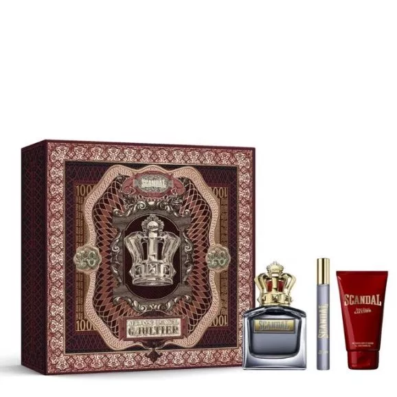 Jean Paul Gaultier Scandal Pour Homme Coffret Eau de Toilette 100ml 3Pcs