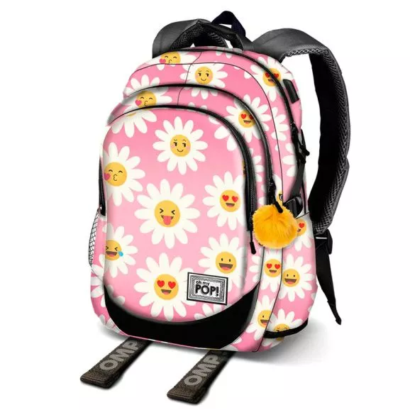 OH MY POP MOCHILA RUNNING HS HAPPY FLOWER