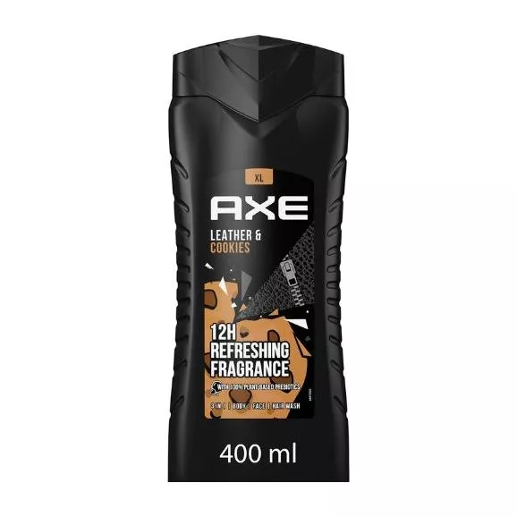 Axe Gel Banho Leather+Cookies 400ml