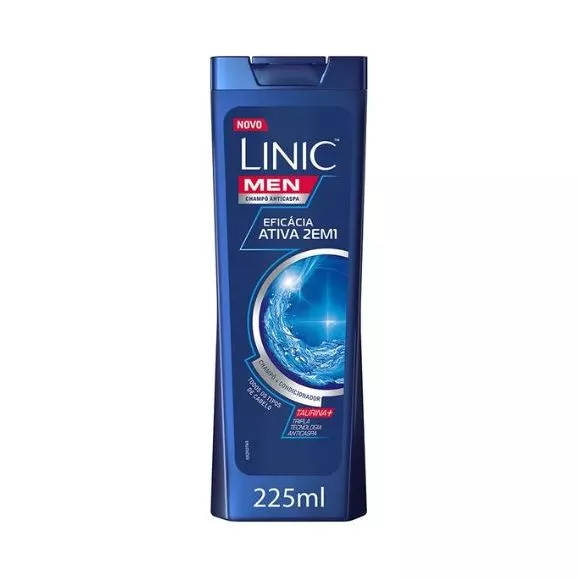 Linic Champô For Men 2em1 Eficácia Activa 225ml