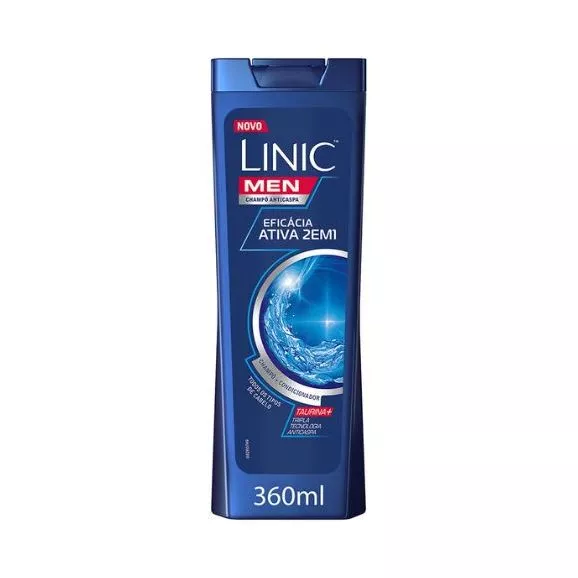 Linic Champô For Men 2em1 Eficácia Activa 360ml