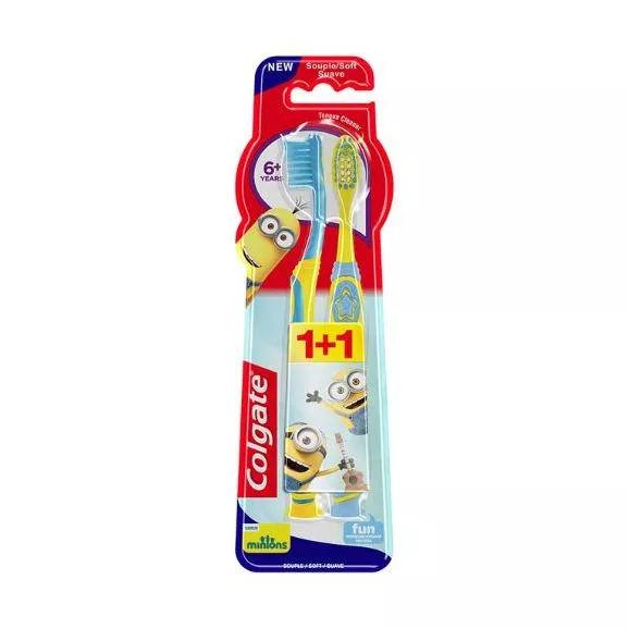 Colgate Escova de Dentes Criança 2-6 Anos 1+1 grátis