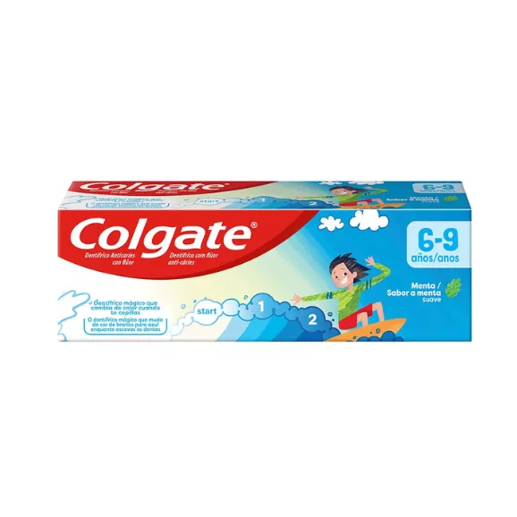 Colgate Pasta de Dentes Criança Menta Suave 6-9 Anos 50ml