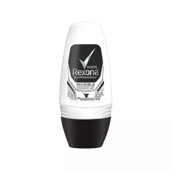 Rexona For Men Desodorizante Roll-On Invisible B+W 50ml