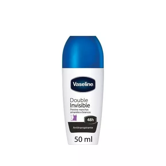 Vaseline Desodorizante Roll-On Double Invisible 50ml