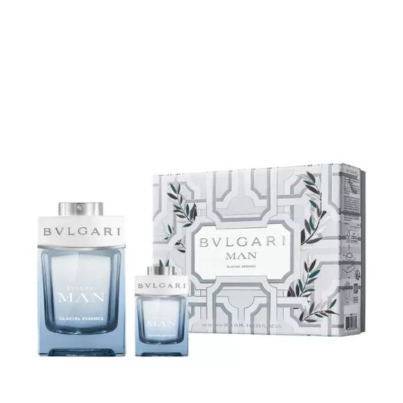 Bvlgari Man Glacial Essence Coffret Eau de Parfum 100ml 2Pcs