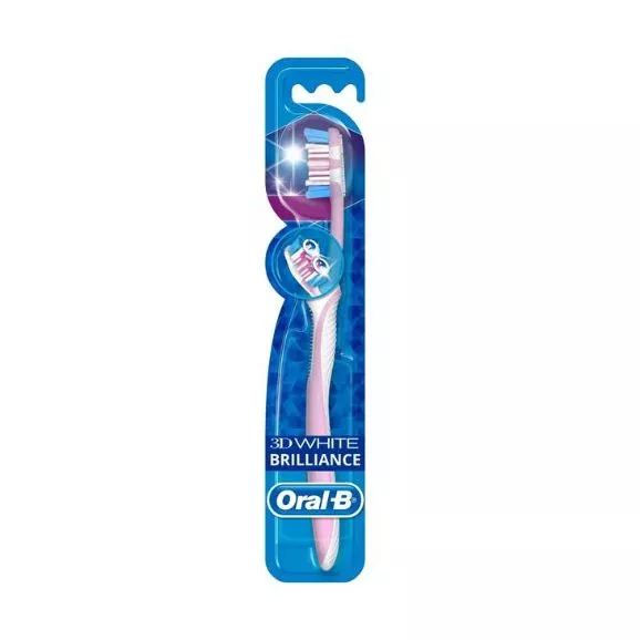 Oral B Escova de Dentes 3D White Brilho Radiante 1un.