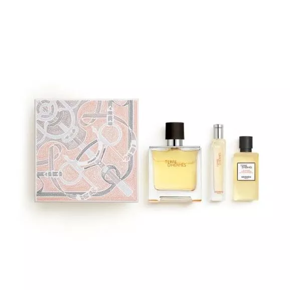Hermès Terre D´Hermès Coffret Pure Parfum 75ml 3Pcs NV202402