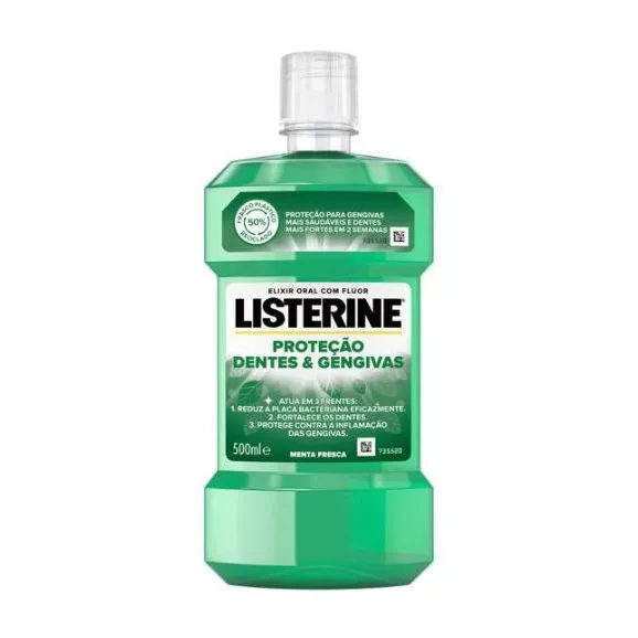 Listerine Dentes & Gengivas 500ml