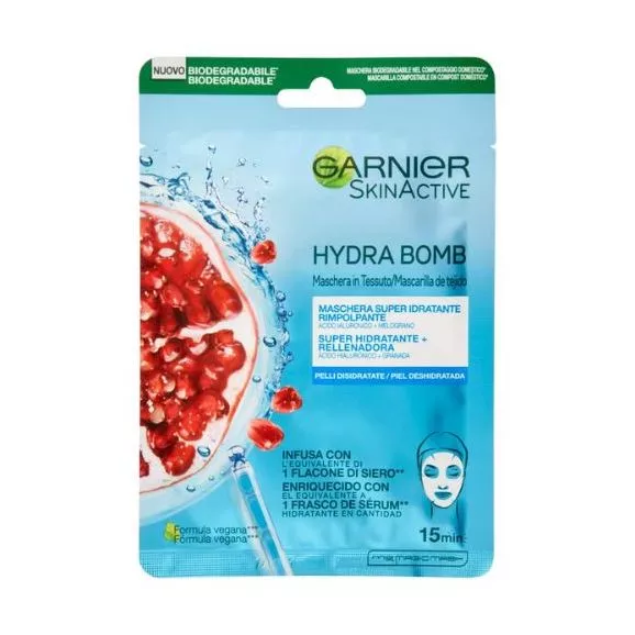 Garnier SkinActive Máscara Hydra Bomb Super Hidratante Revitalizante 1un.