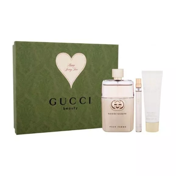 Gucci Guilty Pour Femme Coffret Eau de Parfum 90ml 3Pcs
