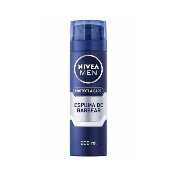 Nivea Men Protect & Care Espuma Barbear 200ml
