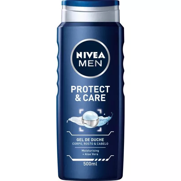 Nivea Gel de Banho For Men Orig.Protect & Care 500ml