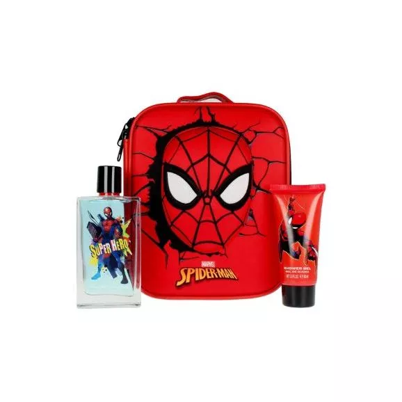 Spiderman Coffret Eau de Toilette 100ml+Shower Gel 60ml+Lancheira