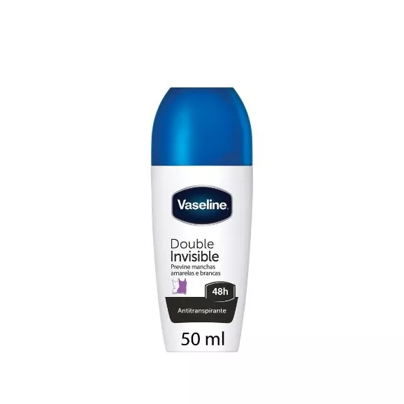 Vaseline Desodorizante Roll-On Double Invisible 50ml
