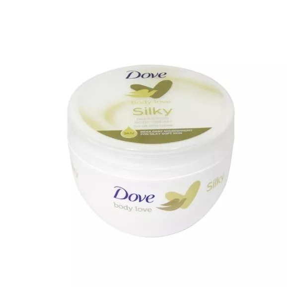Dove Creme Body Silky 300ml Boião