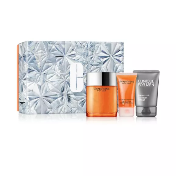 Clinique Happy For Men Coffret Eau de Parfum 50ml 3Pcs