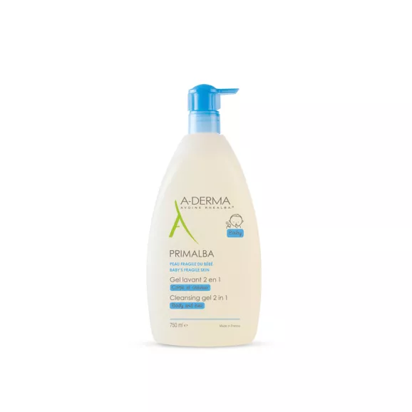 A-Derma Primalba Gel de Limpeza 2 em 1 750ml