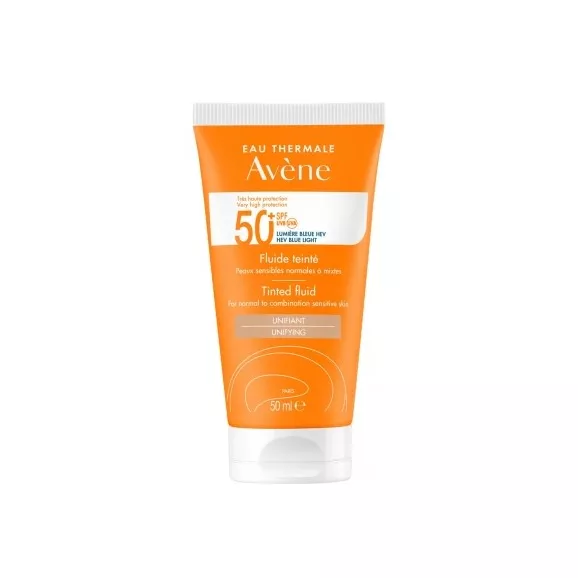 Avène Solar Fluido Com Cor SPF50+ 50ml NV