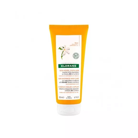 Klorane Capilar Tamanu BIO Bálsamo Reparador Pós-Solar 200ml
