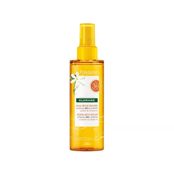 Klorane polysianes dry oil body and hair spf30 200ml