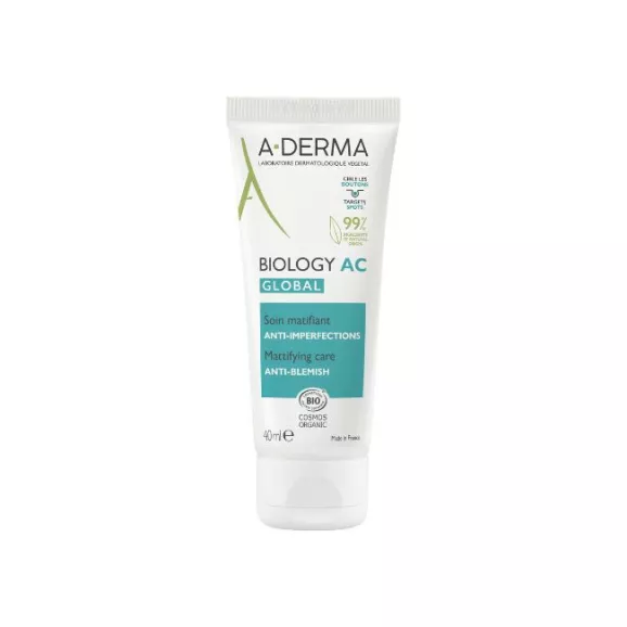 A-Derma Biology AC Fluido Matificante Anti-imperfeições 40ml