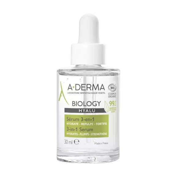 A-Derma Biology Hyalu Sérum 3 em 1 30ml