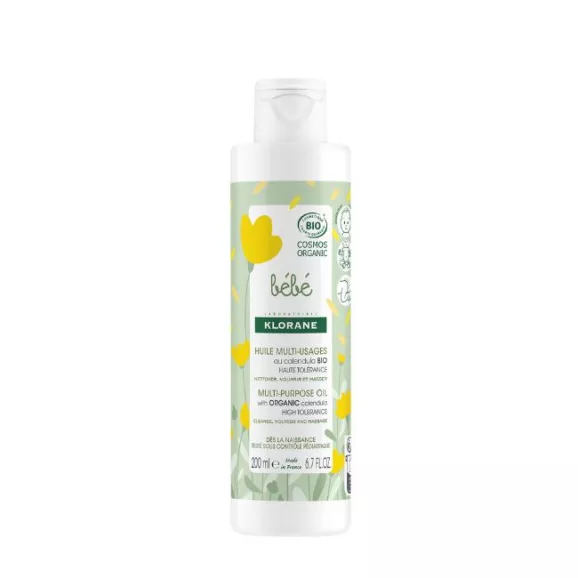 Klorane Bebé Óleo Multiusos com Calêndula Bio 200ml