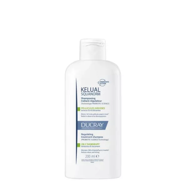 Ducray Kelual Squanorm Shampoo Caspa Oleosa 200ml