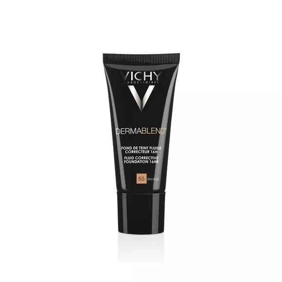 Vichy Dermablend Base Corretora Fluida 55 Bronze 30ml