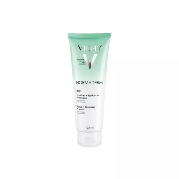Vichy Normaderm Gel Esfoliante 3 em 1 - 125ml