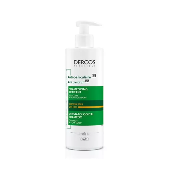 Vichy Dercos Shampoo Anticaspa Cabelos Secos 390ml