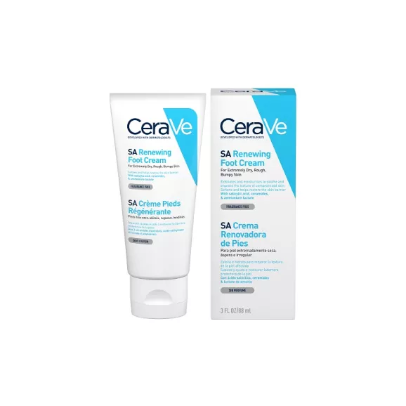 CeraVe SA Smoothing Creme Renovador de Pés 88ml