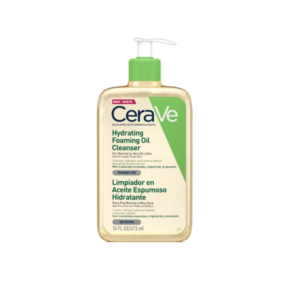 Cerave Óleo-Espuma de Limpeza Hidratante 473ml