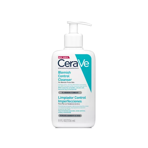 CeraVe Blemish Control Gel Limpeza Anti-Imperfeições 236ml