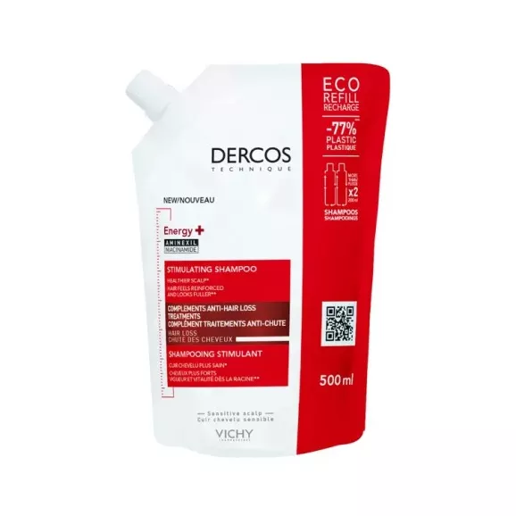 Vichy Dercos Energy+ Shampoo Estimulante Recarga 500ml