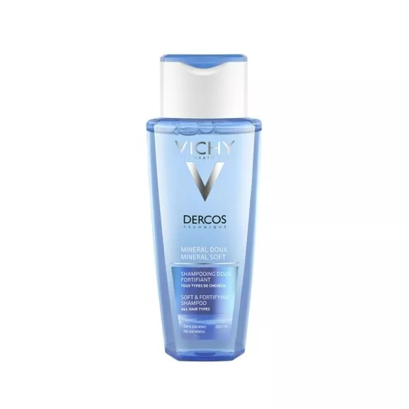 Vichy Dercos Shampoo Fortificante Mineral Suave 200ml