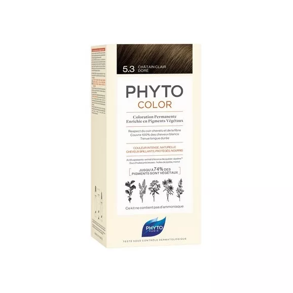 Phyto Color 5.3 Castanho Claro Dourado