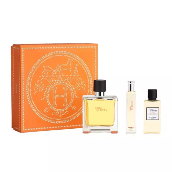 Hermès Terre D´Hermès Coffret Pure Parfum 75ml 3Pcs