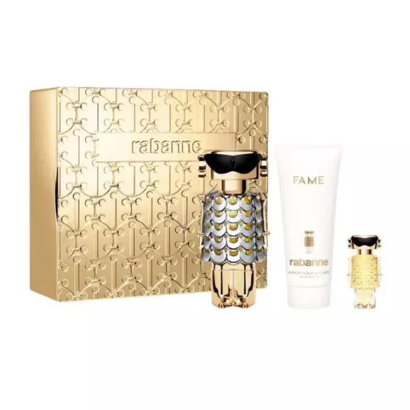 Rabanne Fame Coffret Eau de Parfum 80ml 3Pcs