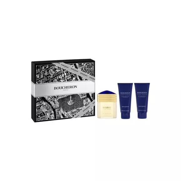 Boucheron Pour Homme Coffret Eau de Parfum 100ml 3Pcs