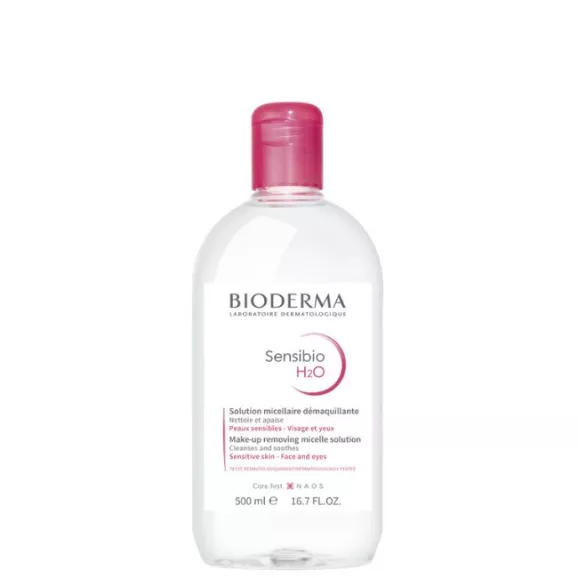 Bioderma Sensibio H2O Solução Micelar Pele Sensível 500ml