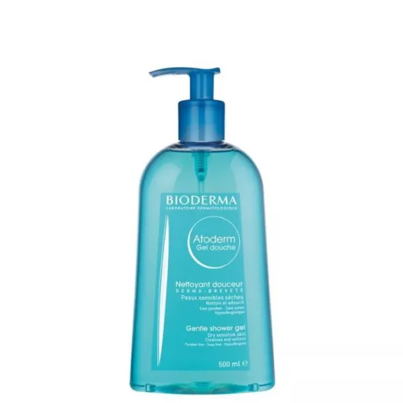 Bioderma Atoderm Gel de Banho Pele Normal a Seca 500ml