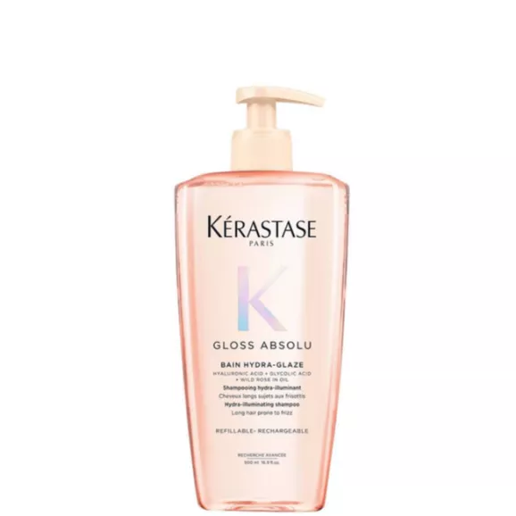 Kérastase Gloss Absolu Bain Hydra-Glaze Shampoo Recarregável 500ml