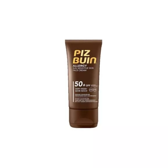 Piz Buin Allergy Creme Facial Pele Sensível ao Sol SPF50+ 50ml