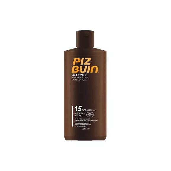 Piz Buin Allergy Loção Pele Sensível Ao Sol SPF15 200ml