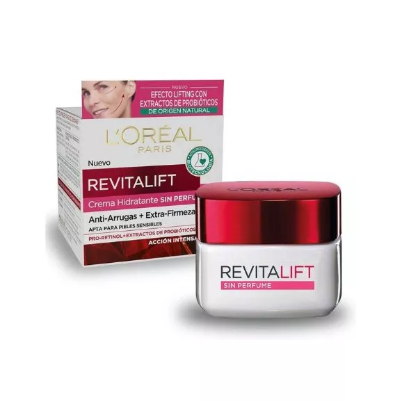 Loreal W. Revitalift Anti Rugas Creme Hidratante Sem Perfume Pele Sensivel 50ml