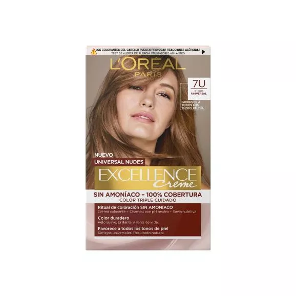 L´Oréal Excellence Crème Nude 7U Louro
