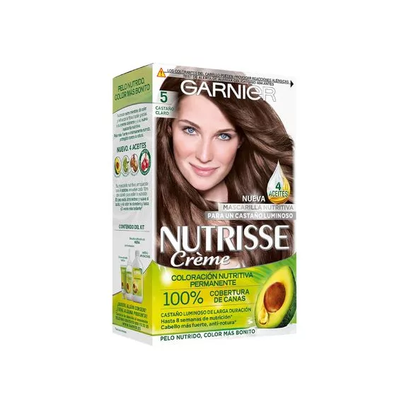 Garnier Nutrisse Crème 5 Castanho Claro